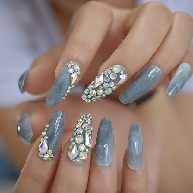 Diamond nail sequins